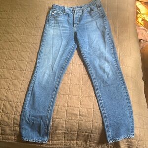 AG high rise Alexis slim vintage jeans